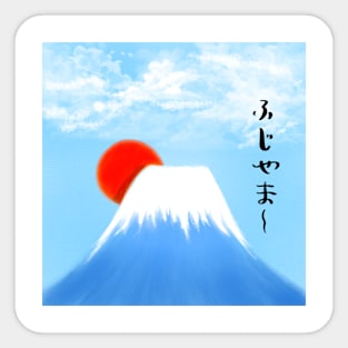 Mount Fuji Sticker